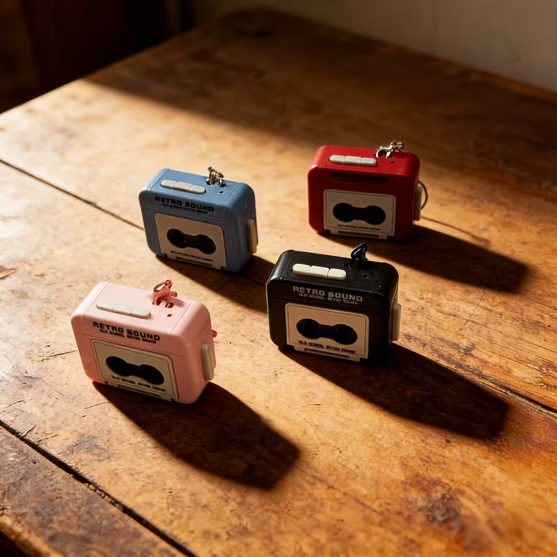 Mini Retro Tape Keychain Sound Mini