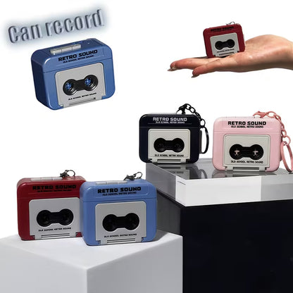 Mini Retro Tape Keychain Sound Mini