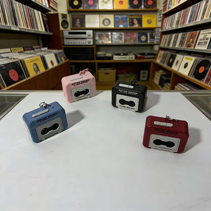 Mini Retro Tape Keychain Sound Mini