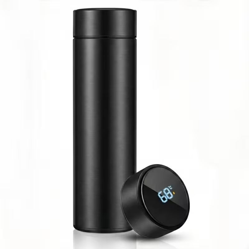 Stainless Steel Water Bottle with LED Temperature Display