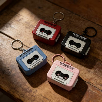 Mini Retro Tape Keychain Sound Mini